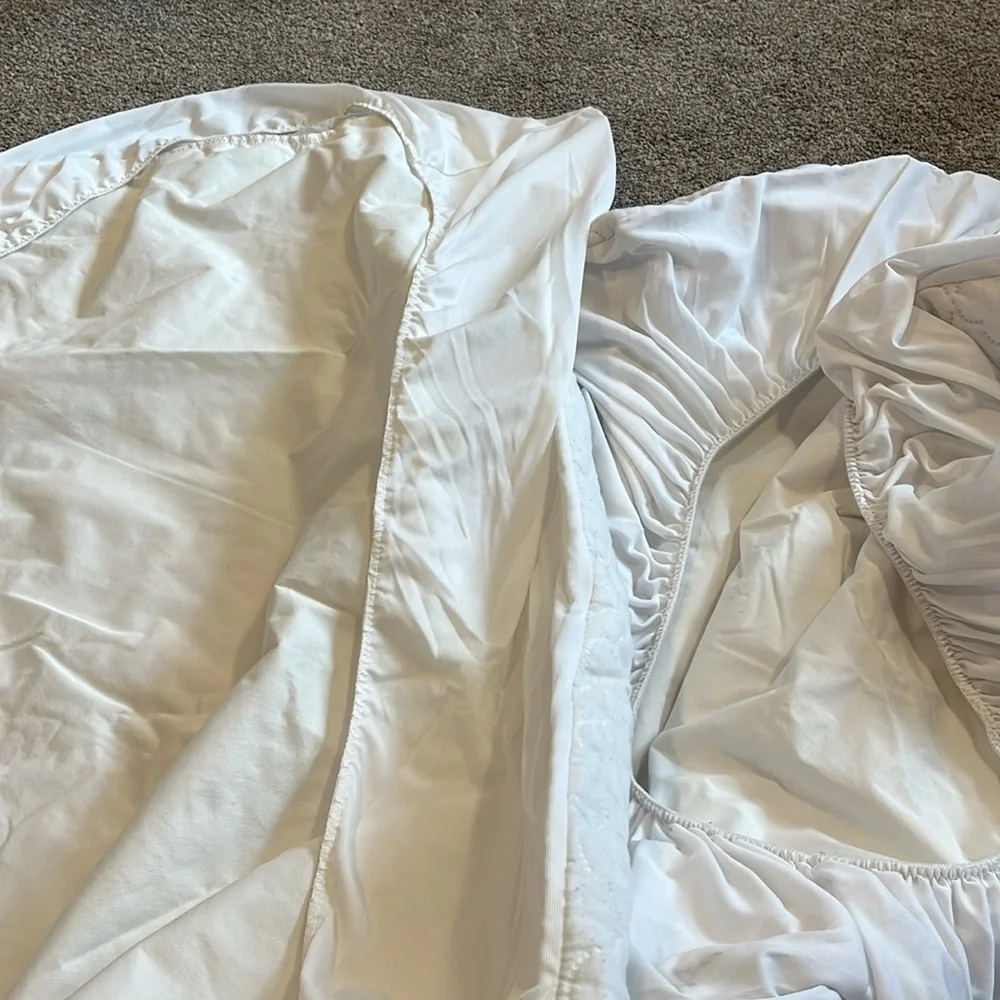 Infant crib mattress cover Sealy
